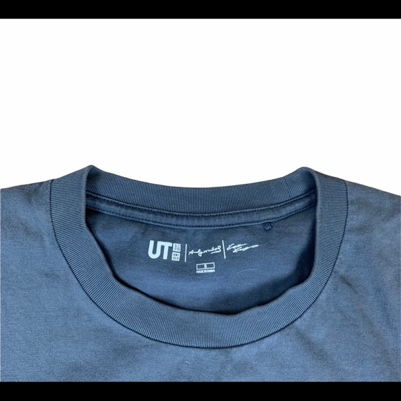 Uniqlo Andy Warhol Kosuke Kawamura Grey Tshirt - Picture 4 of 5